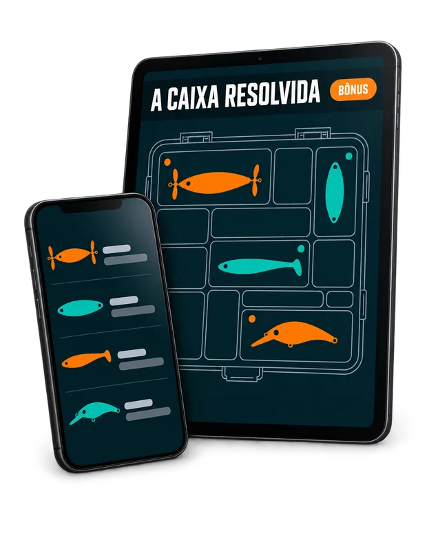 Mockup do bônus A Caixa de Pesca Resolvida